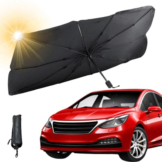 Windshield Car Sunshade (Heat, UV Protection & UV Block Umbrella)(for SUV & Sedan Only)